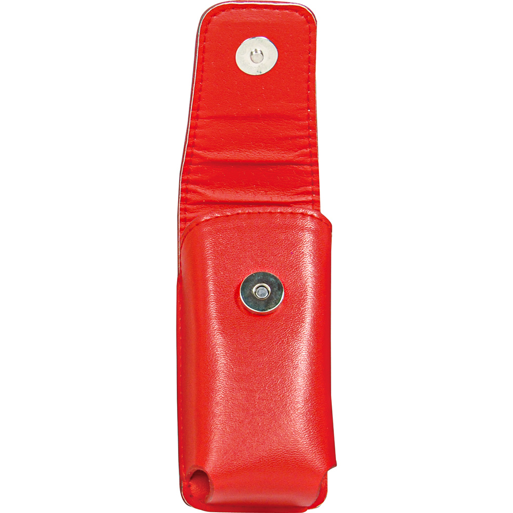 Red Leatherette Holster for Li'L Guy Stun Gun view 2